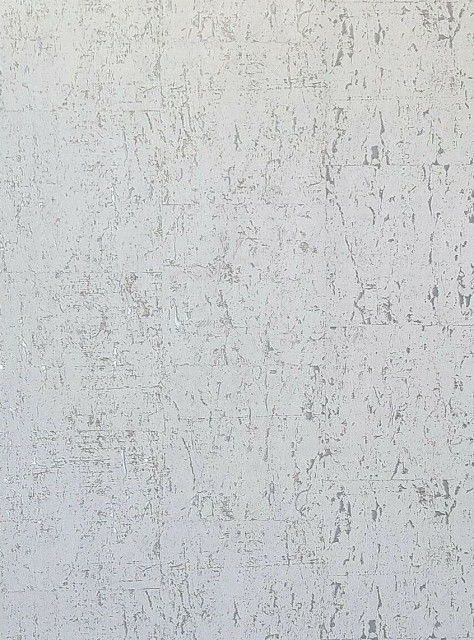 Faux Cork wallpaper white silver metallic textured 3D - Contemporary -  Wallpaper - by Wallcoverings Mart | Houzz