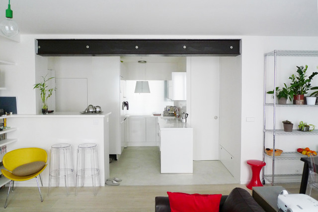 casa white trendy-dagligstue