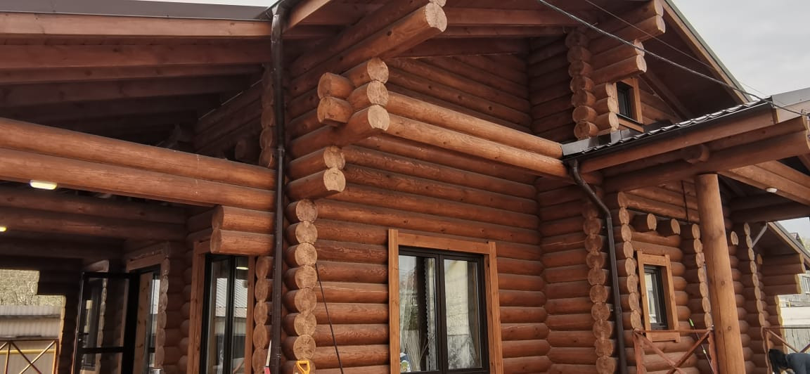 Дом-баня (наружная и внутренняя отделка)