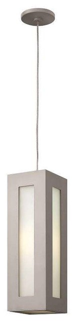 Hinkley Dorian 1-Light Titanium Hanging Lantern