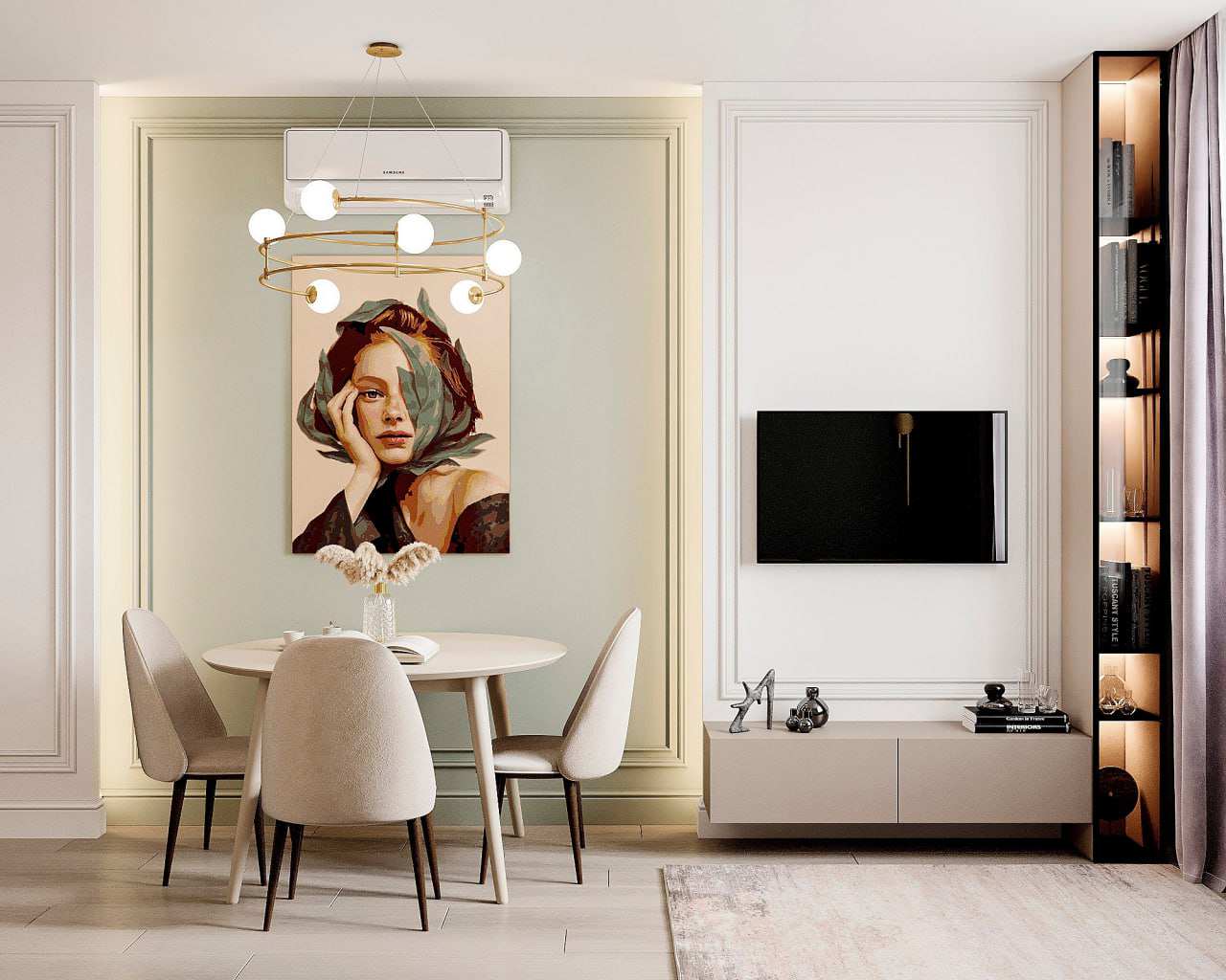 Дизайн-проект квартиры 48кв.м