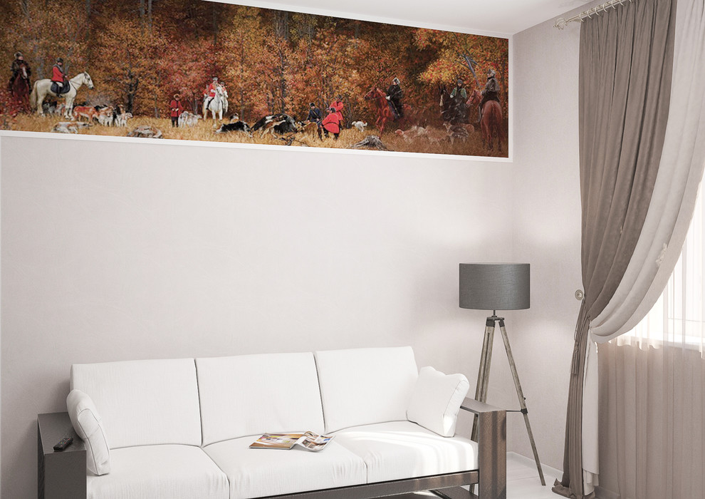 Минимализм в стиле «Белого квадрата» Малевича