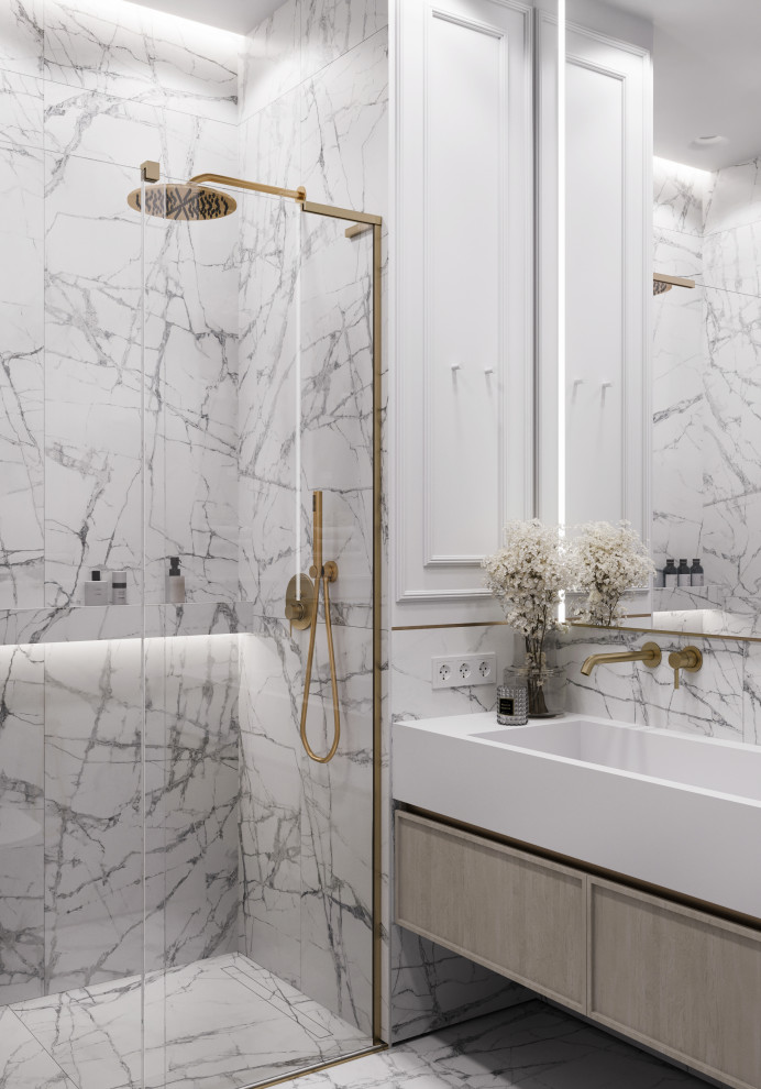 Однокомнатная квартира в стиле современной классики