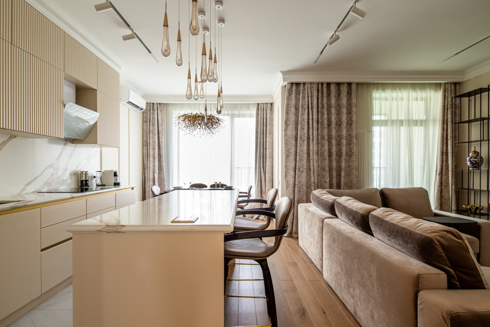 Кухня в ЖК Кварталы