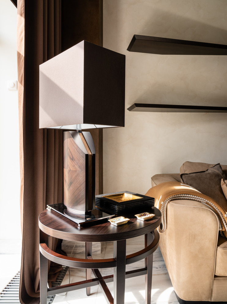 Интерьерная съёмка проекта виллы по заказу интерьерного салона Luxury Living