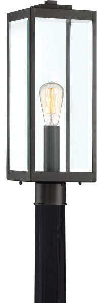 Quoizel WVR9007EK Westover 1 Light Outdoor Lantern - Earth Black