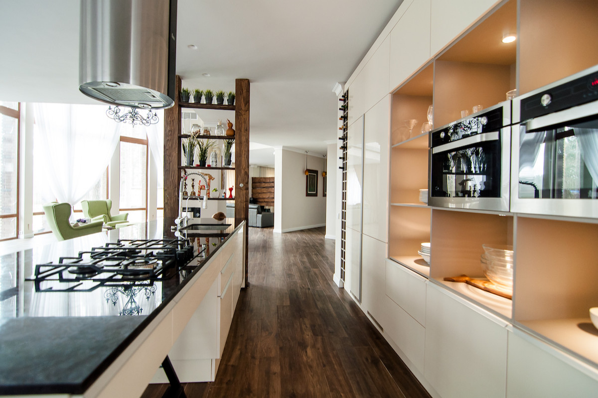 Современная и элегантная мебель для кухни