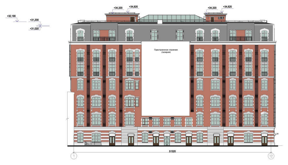Фасад 1-12