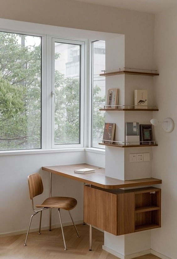 Отделка рабочего места декоративной штукатуркой