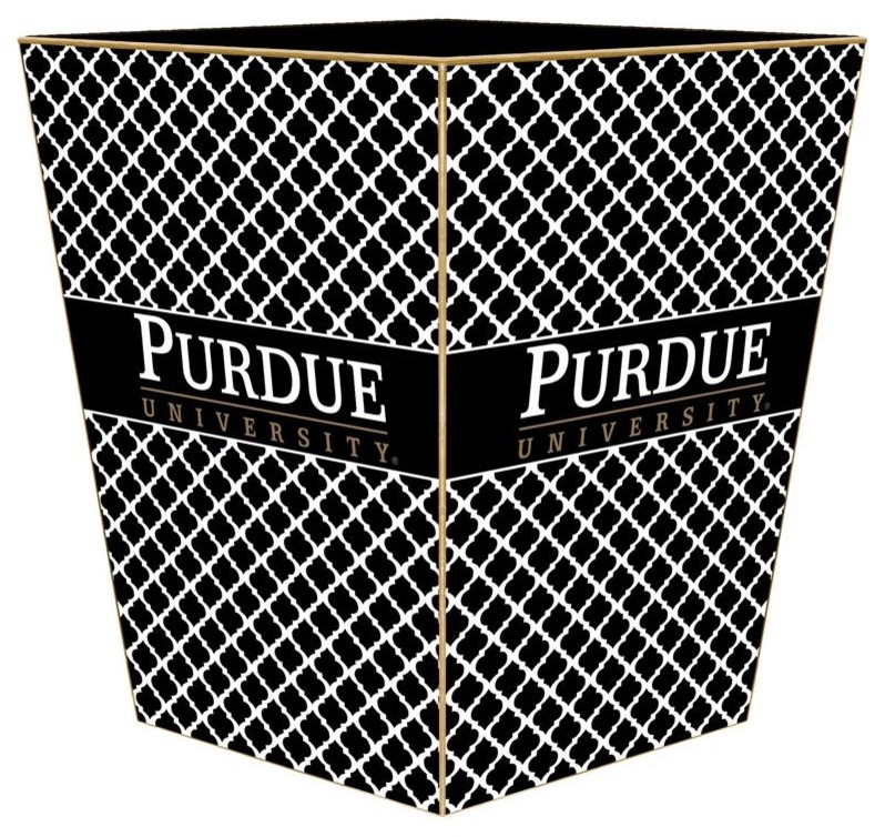 WB7518, Purdue University Wastepaper Basket
