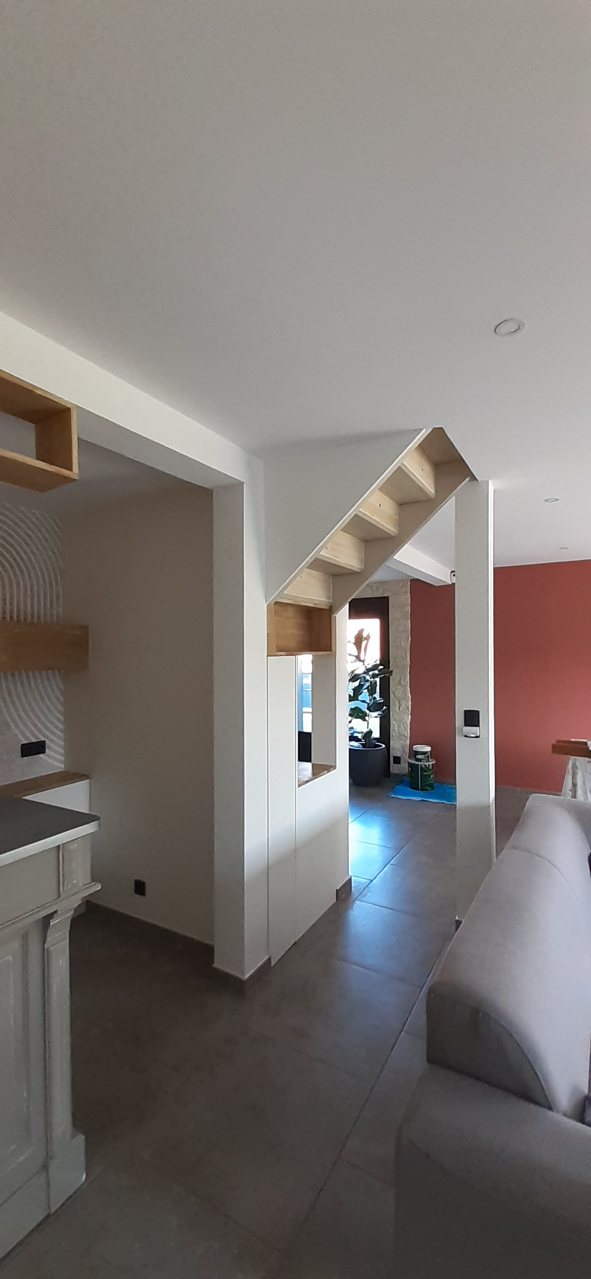 Aménagement et décoration du rdc d'une maison individuelle ossature bois