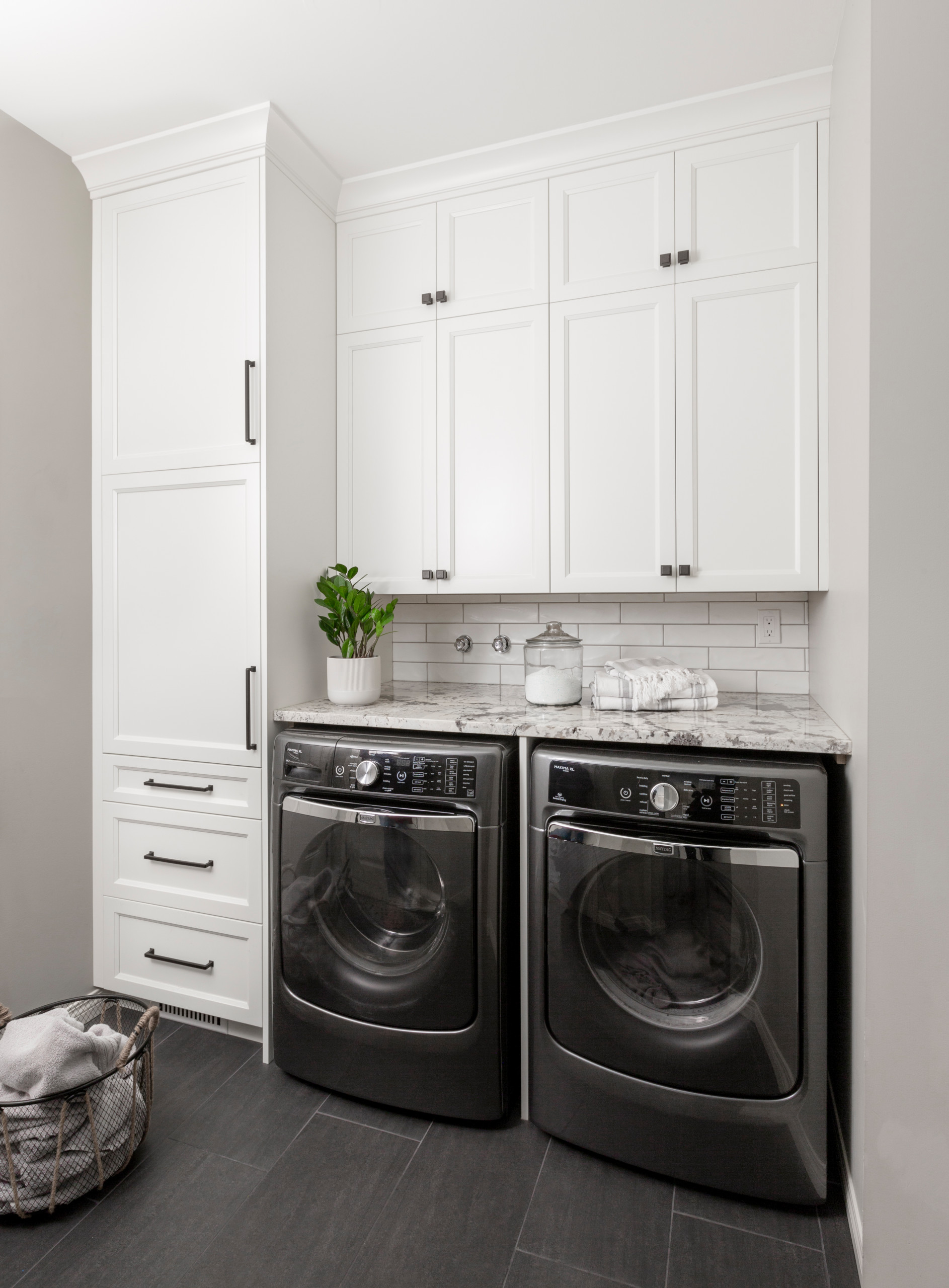 75 Beautiful Laundry Room With White Cabinets Pictures Ideas December