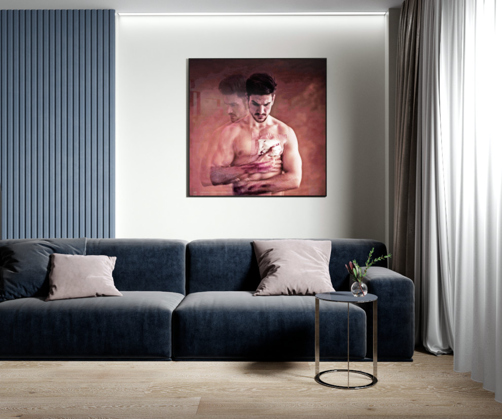 Стильная квартира для стильной заказчицы, площадью 58 м.кв.