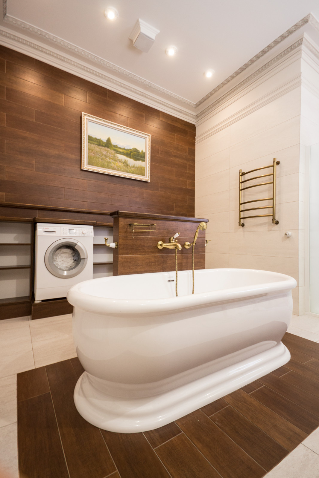 Ванная в Классическом стиле