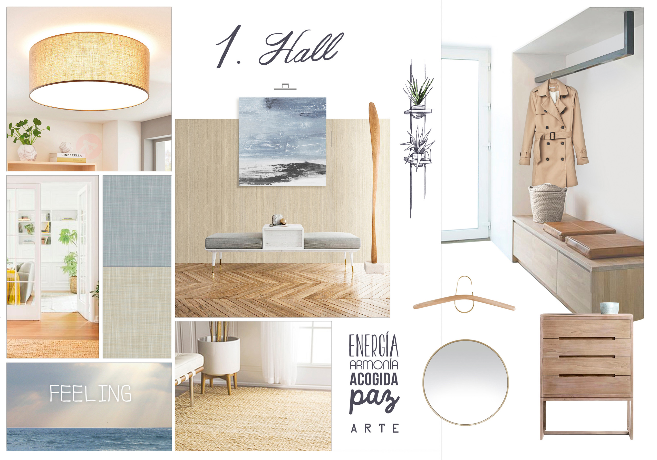 Mood Board Hall