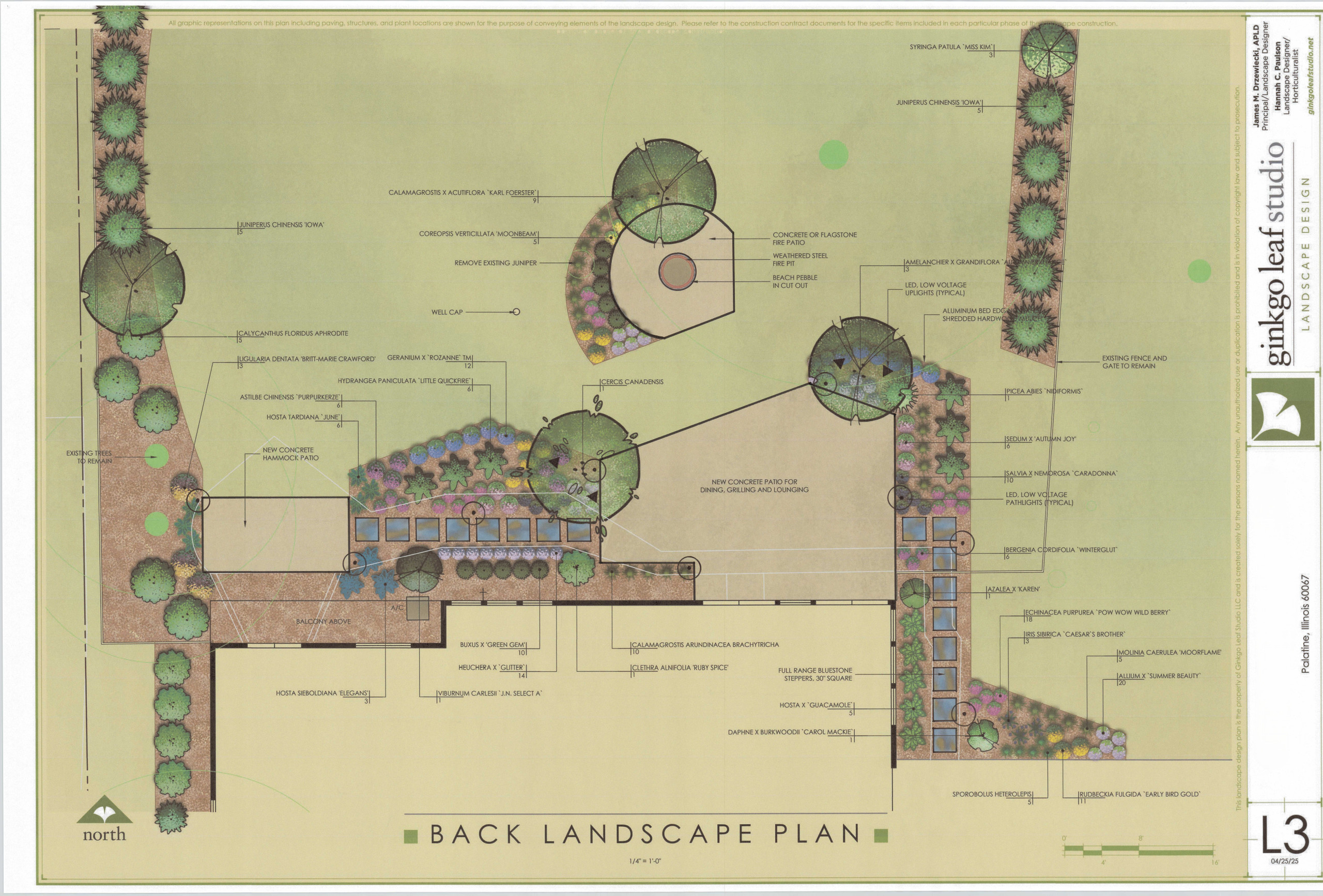 Mid-Century Landscape - Palatine, IL