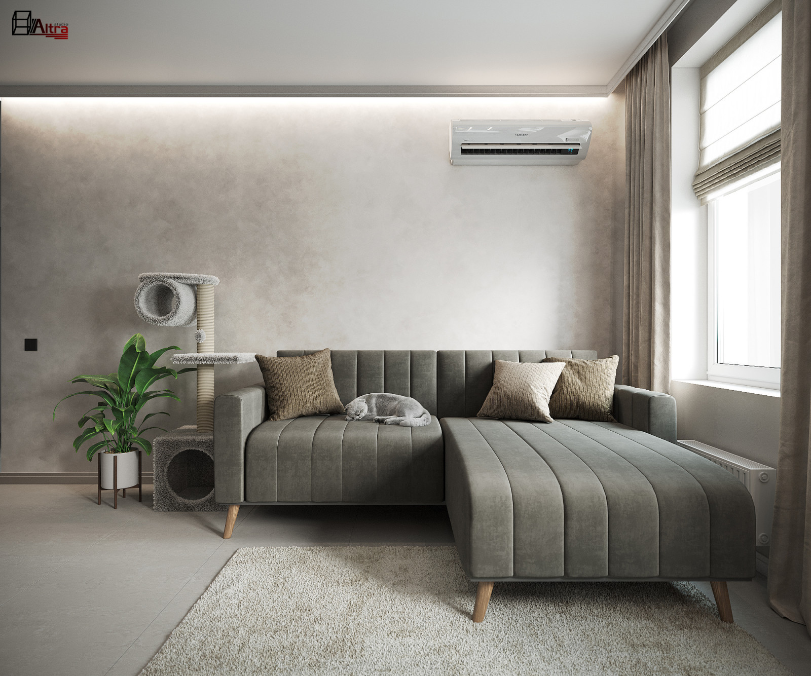 3-комнатная квартира в ЖК Интеллект квартал