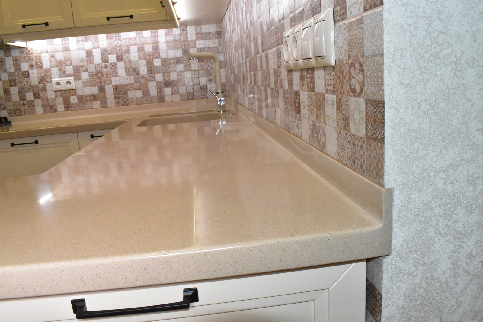 Кухня Сицилия из массива дуба