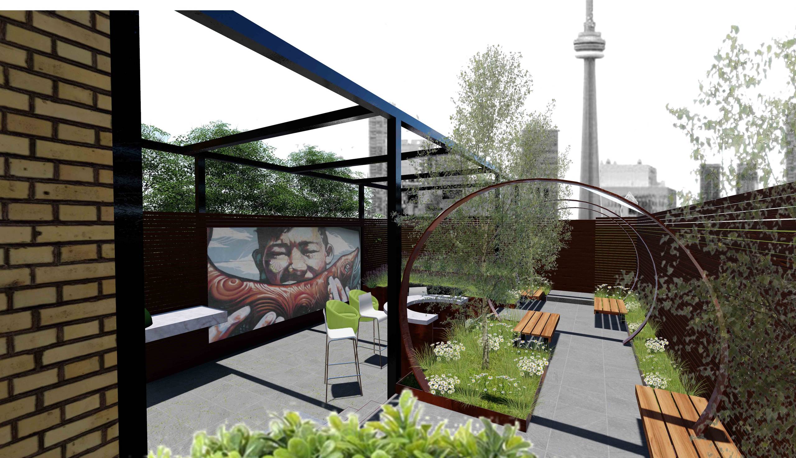 Landmark house garden renovation
