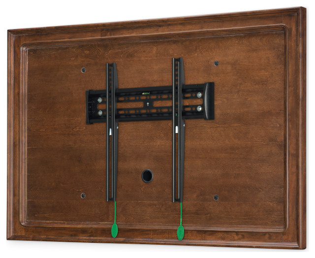 Oxford Place Deep Caramel TV Frame Traditional Entertainment