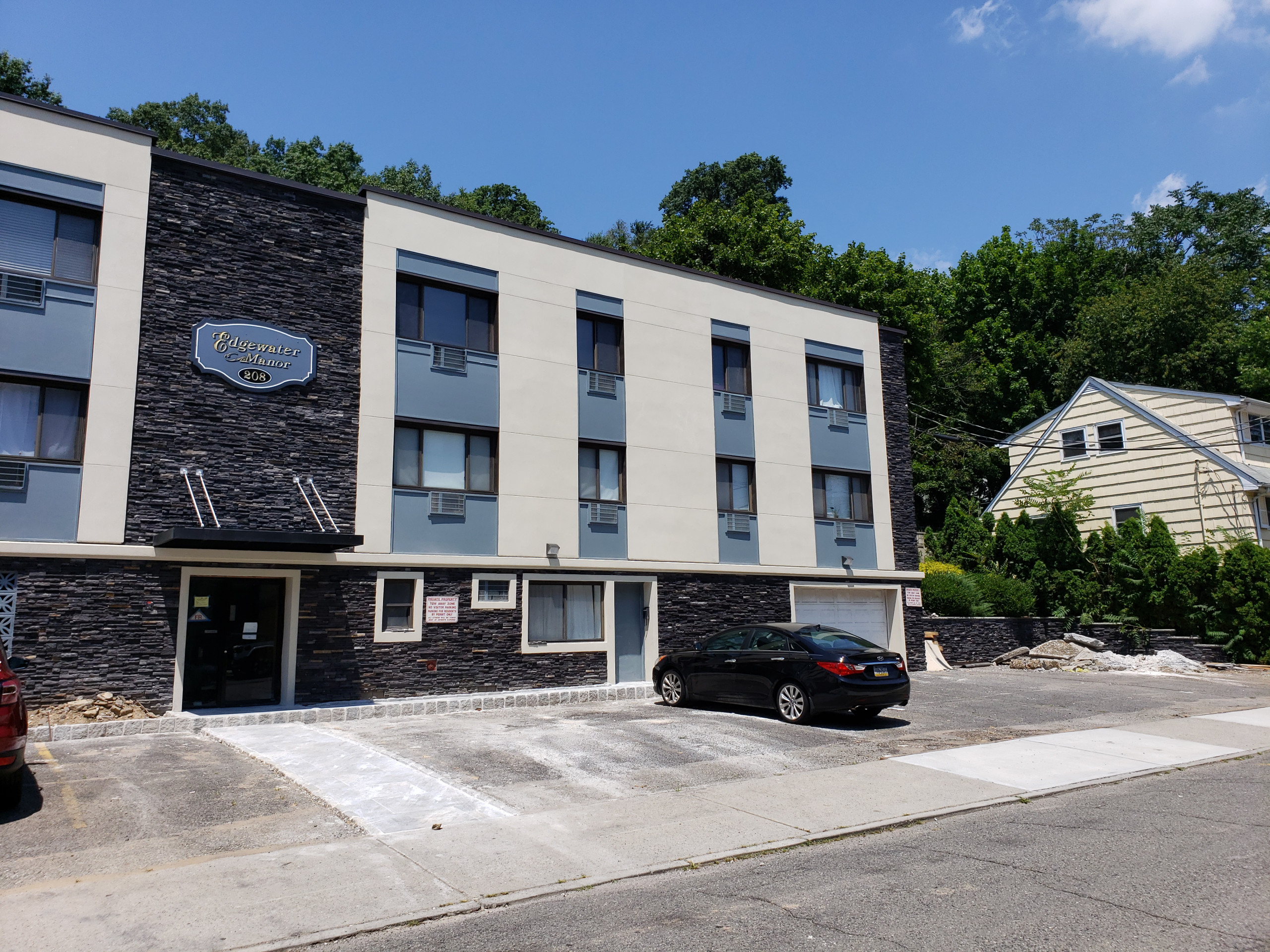 Exterior Renovation of Facade of Multi-Unit Building
