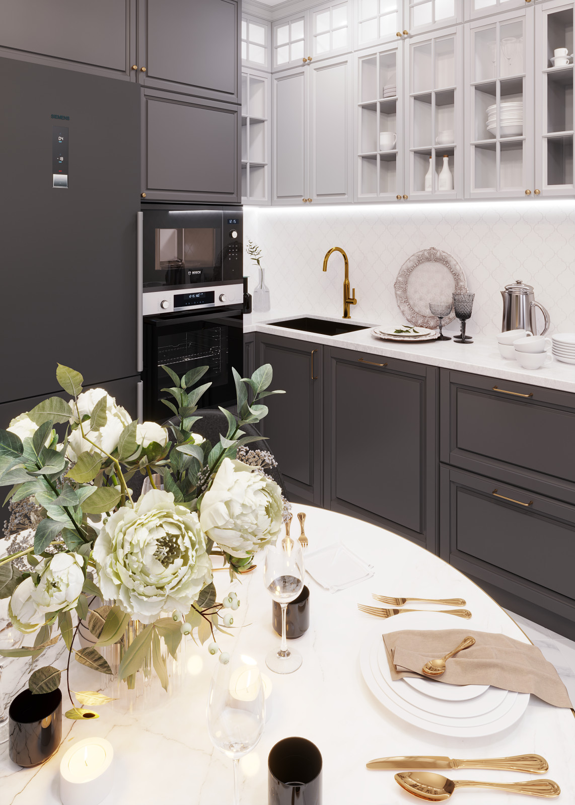 Кухня в стиле современной классики