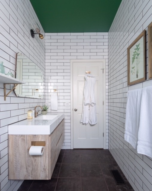 Bonnell Bathroom | Parker, CO | Serene Tropical Bathroom Renovation