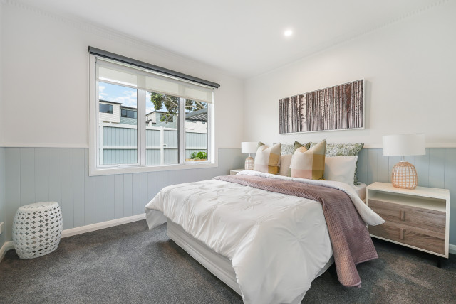 Single Level Beauty moderne-sovevaerelse