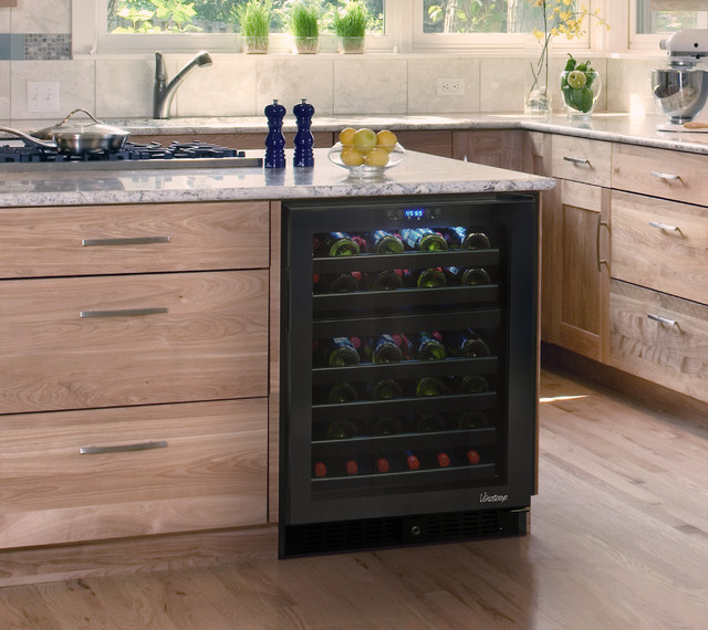 Element By Vinotemp Built In 46 Bottle Dual Zone Touch Screen Wine