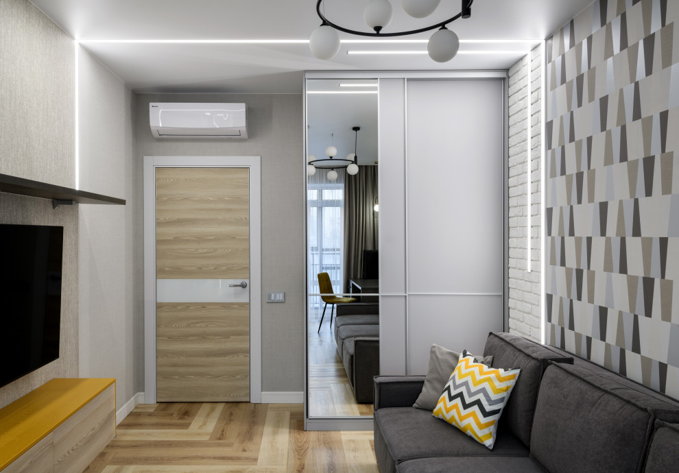 2022г. Интерьер квартиры 50 м2 в ЖК "Северная Корона"