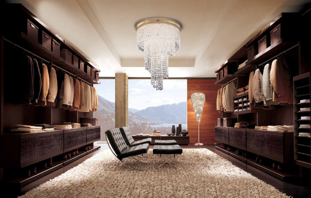 dressing de luxe moderne Dressing sur mesure Luxe - Classique Chic - Armoire et Dressing - Nice -  par Concept Dressing