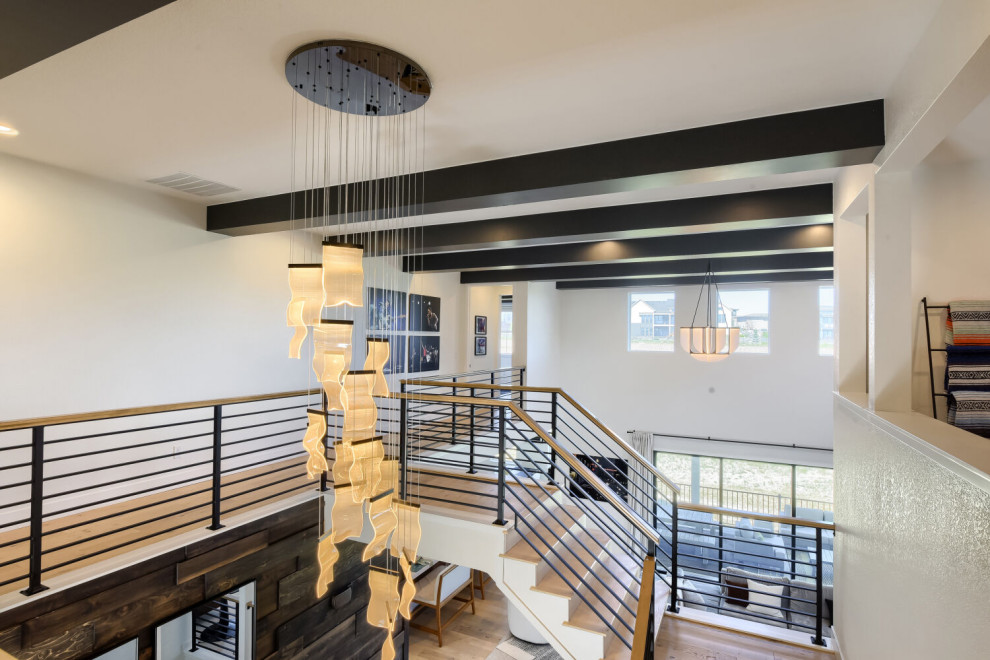 Castle Pines Beams and Architectural Wall