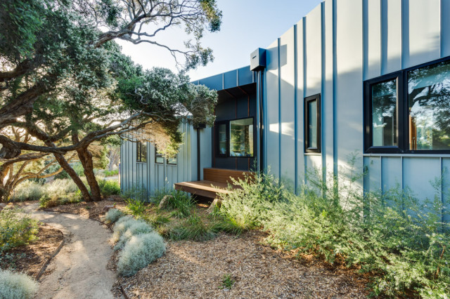 Zinc House modern-fasad