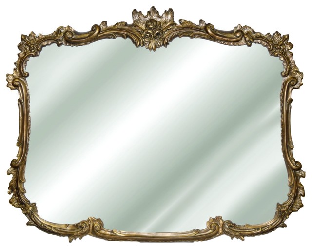 Hickory Manor 8144ag Buffet Antique Gold Decorative Mirror