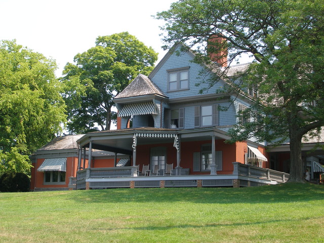Sagamore Hill National Historic Site klassisch-veranda