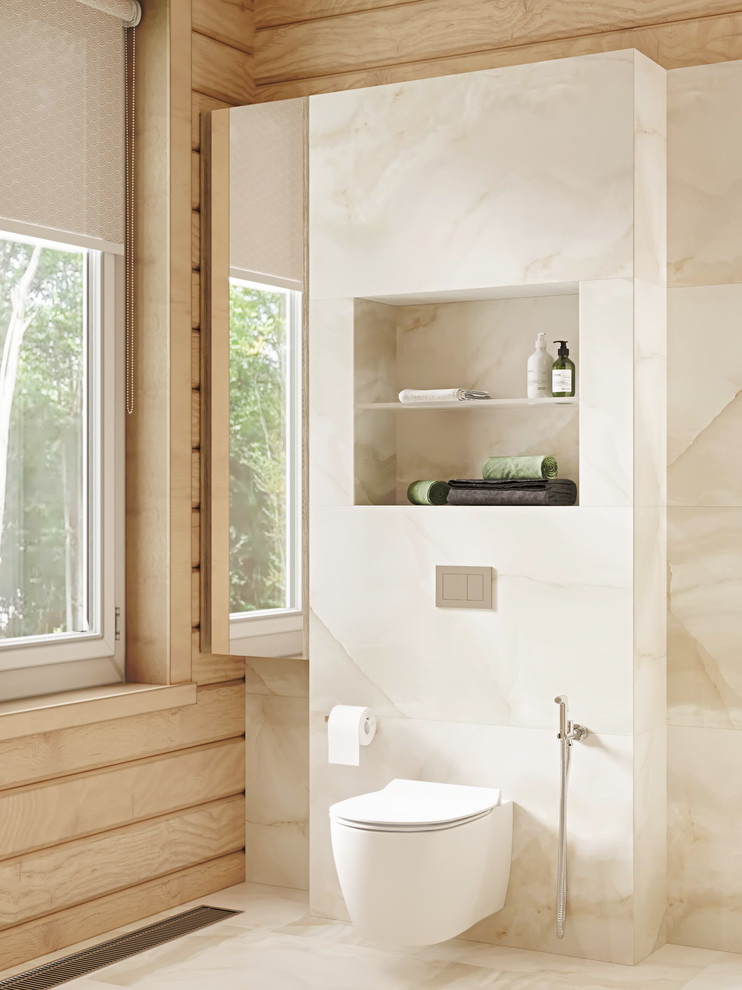 Дом из клееного бруса в пригороде Барнаула