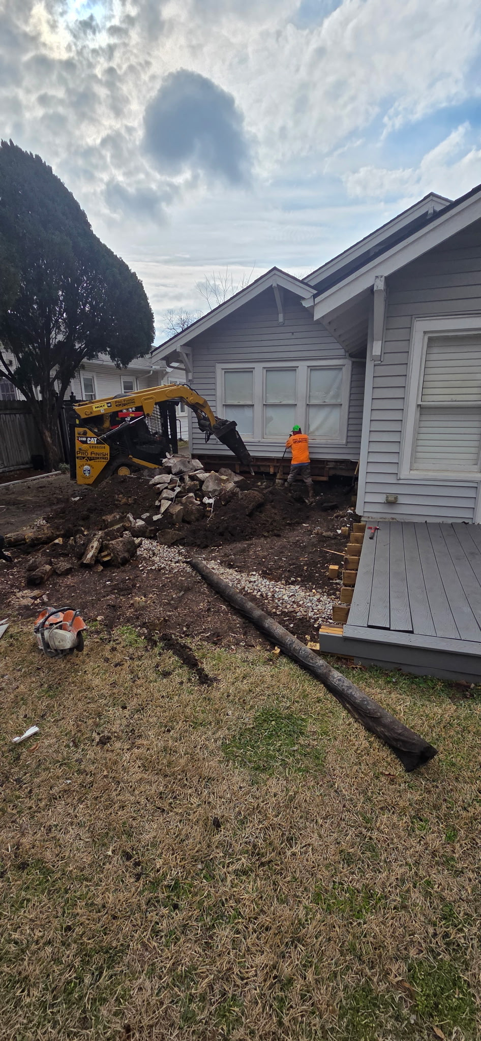 75206 M-Street Bedroom Addition - BEFORE, DURING & AFTER
