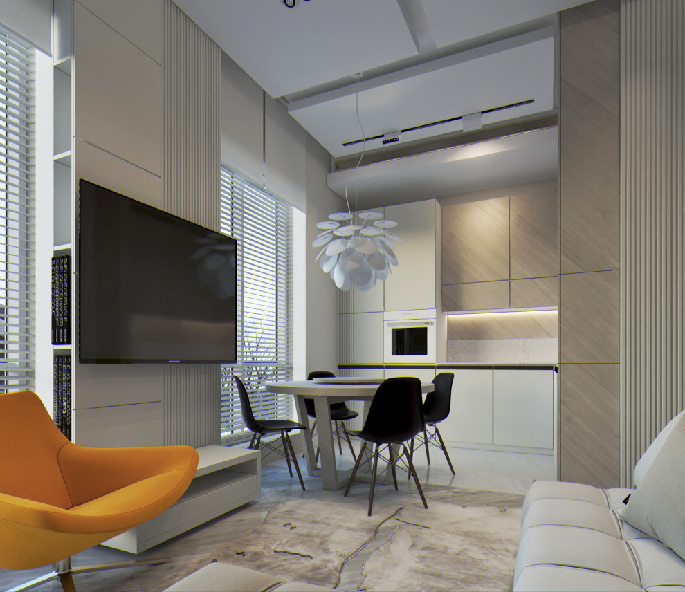 Современная квартира, 54кв.м в центральном районе Владивостока.