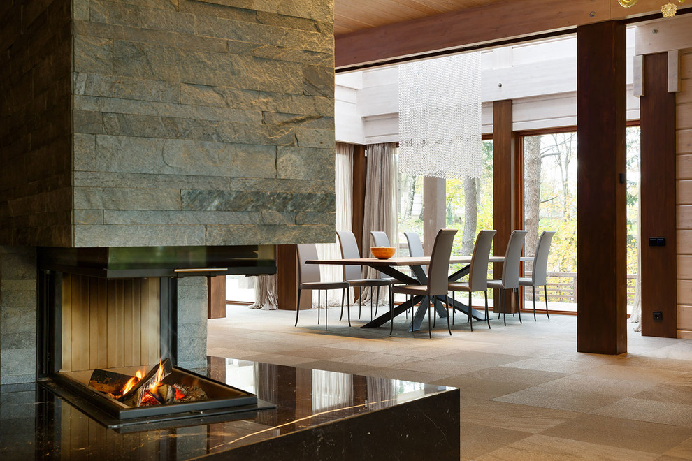 Загородный дом в Рощино. Фотографии.