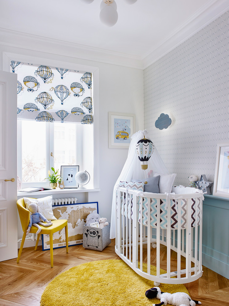 Scandinavian nursery in Moscow.