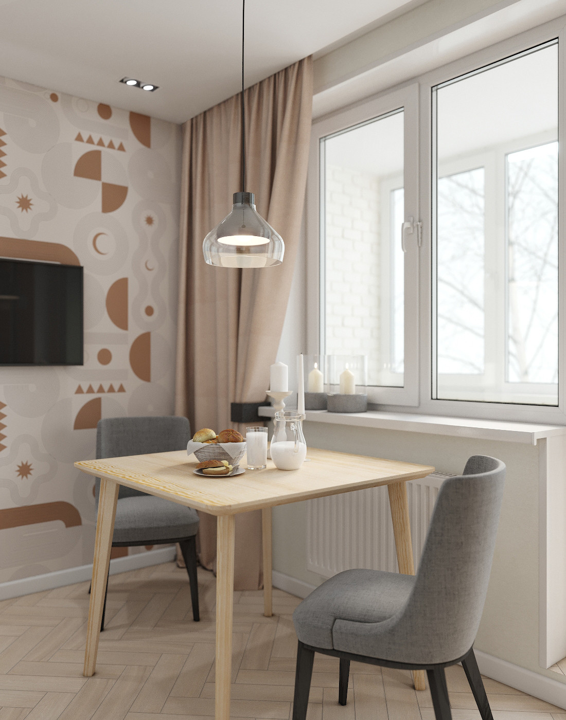 Однокомнатная квартира "Синий диван"