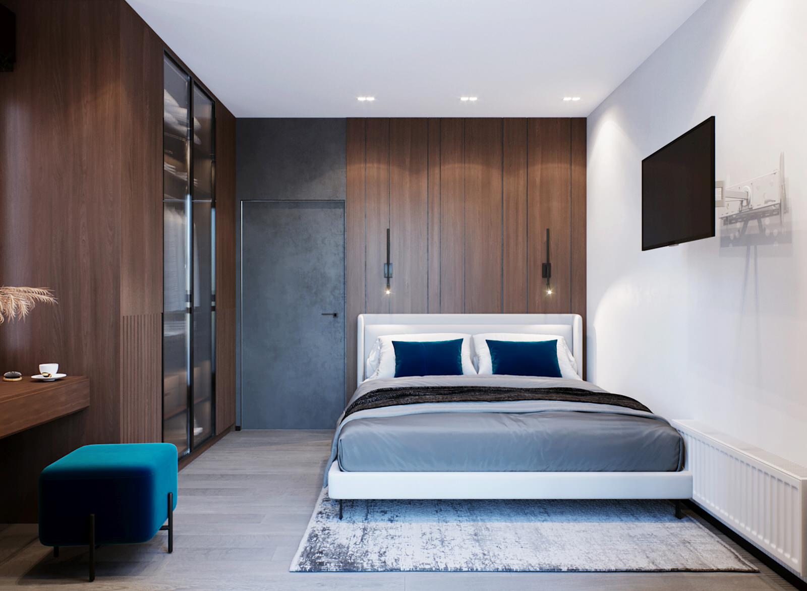 Проект квартиры 63,7кв.м. для молодой семьи