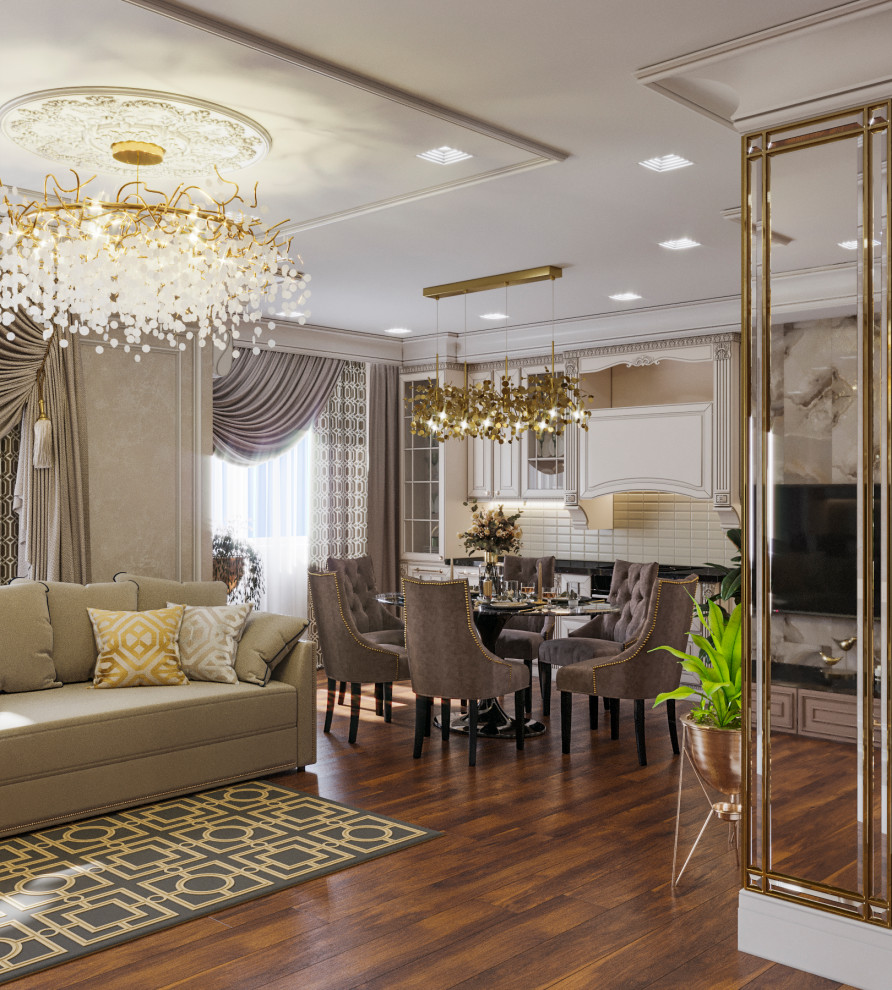 "Нарядная" квартира на Кубанской Набережной