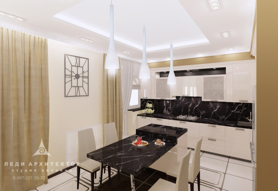 Дизайн-проект квартиры с мансардой