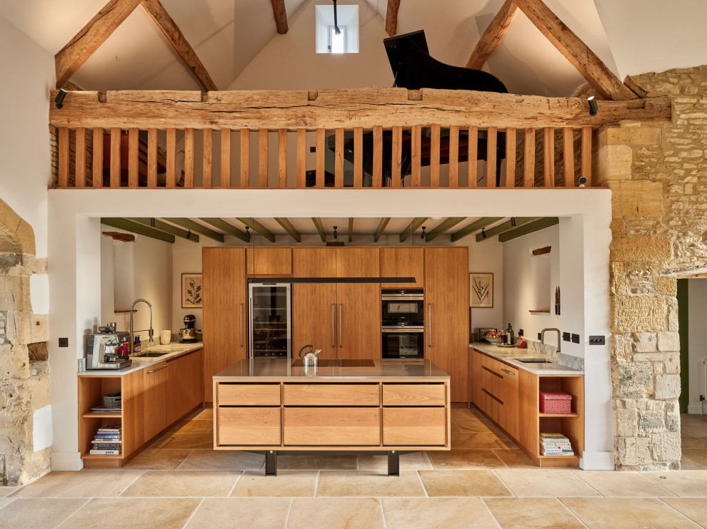 Country kitchen in Gloucestershire.