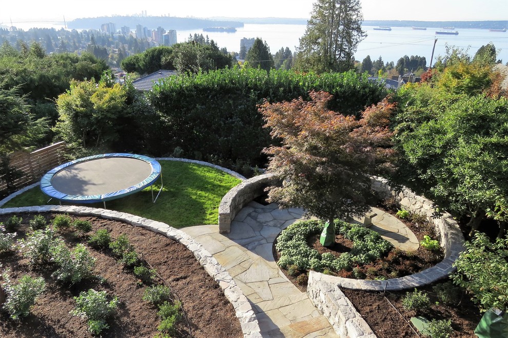 Elegant home design photo in Vancouver