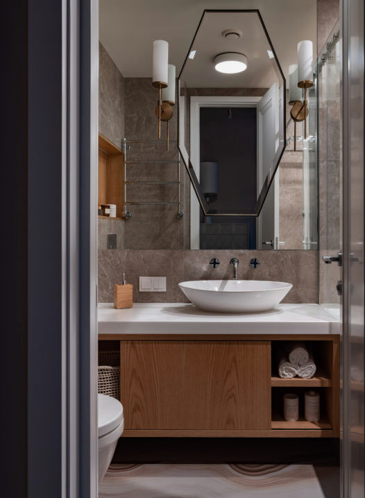 “Девичья” квартира в Москве, 59 м²