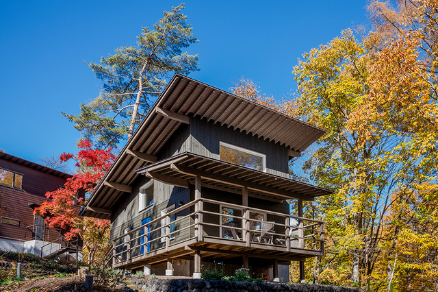 Exterior skandinavisch-haeuser