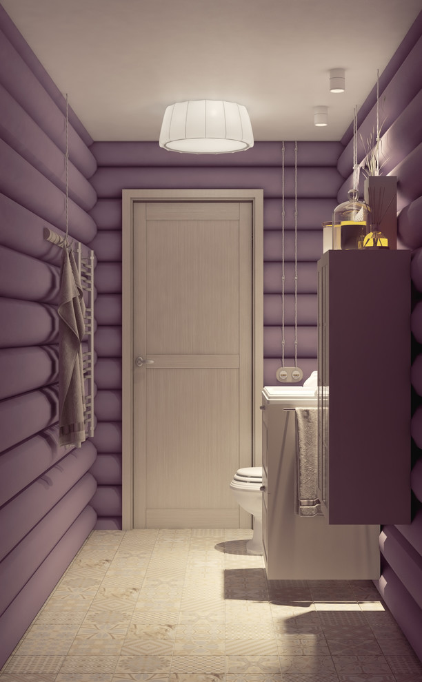 Сруб в современно-классическом стиле