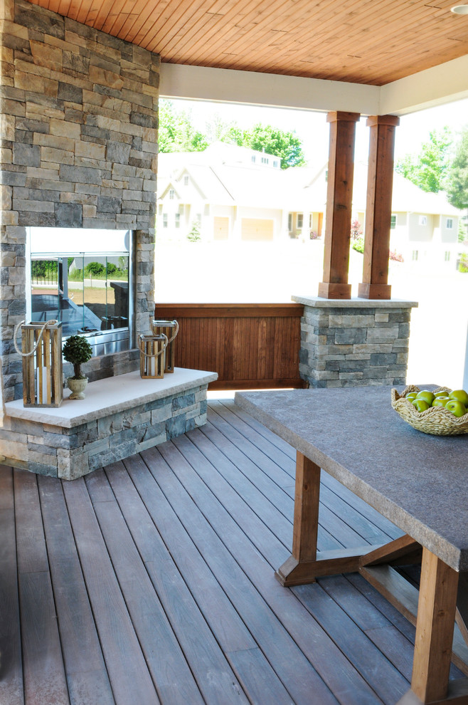 Inspiration for a transitional deck in Other.